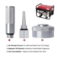 for Honda Generator EU2000i EU1000i EU3000i Gas Cap Oil Change Oil Dipstic