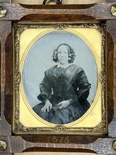 Victorian Ambrotype Seated