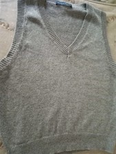 Grey Wool Brandy Melville Ladies Tank Top - One Size