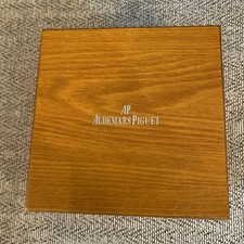 Audemars Piguet Oak Watch Box With Cushion