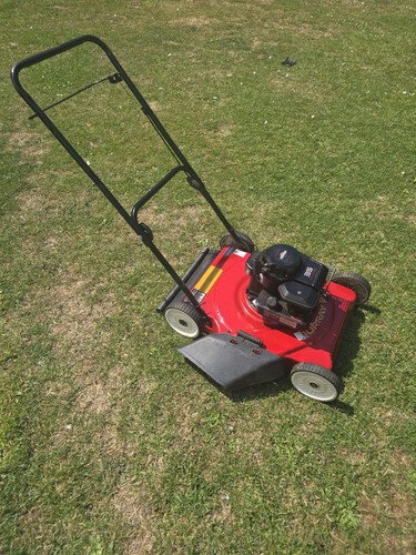 Rough cut petrol lawnmower - 20",