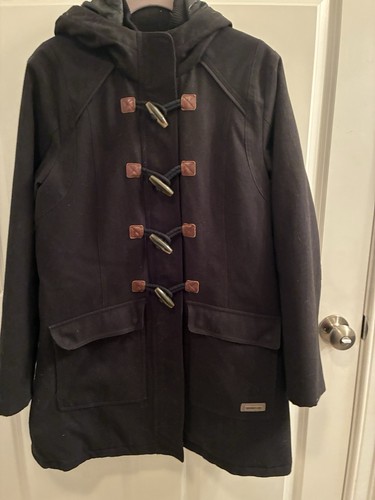 Merrell black toggle coat - merrell,
