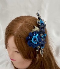 Blue Fascinator Turquoise