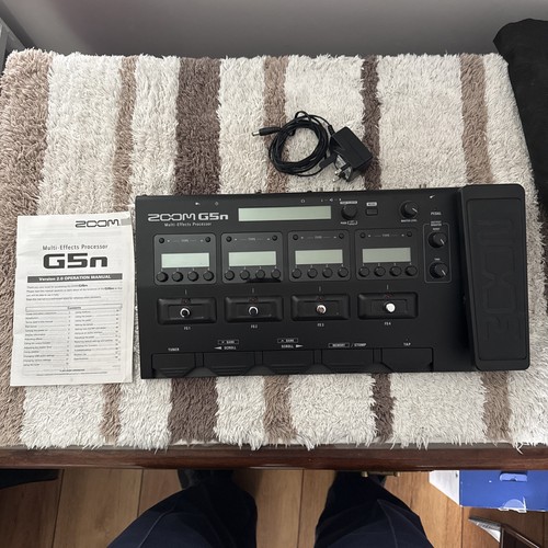 Zoom g5n guitar multi effects - zoom,