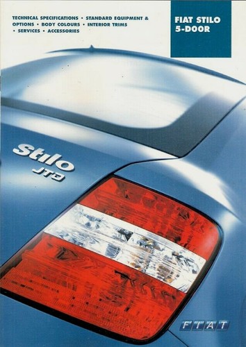 Fiat stilo specifications - fiat,