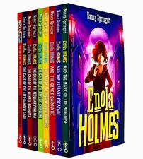 Enola Holmes 9 Books Collection Set by Nancy Springer Case of Missing Marquess