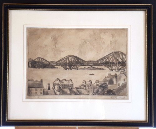 Forth bridge scotland - forth,