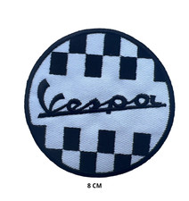 Vespa Scooter MOD Embroidered