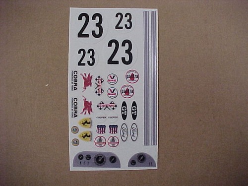 Slotcar 24 scale cobra - slotcar,