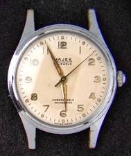 Majex Men's Hand-Wind Vintage Swiss Watch -- Running