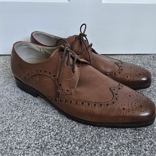 Clarks leather brogues shoes - clarks,