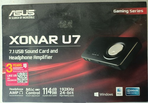 Asus xonar usb sound card - sound,