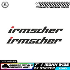 2x VAUXHALL IRMSCHER Vinyl