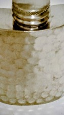 Vintage Hip Flask Hammered