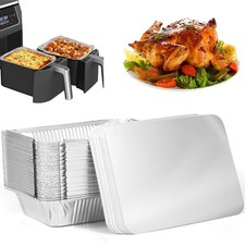 50 Pack Aluminium Foil Trays