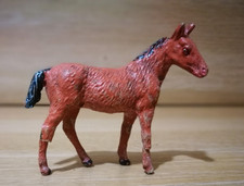 Vintage c1930's  Composition Elastolin German zoo farm  Animal Figure #2 Horse