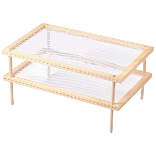 Wooden herb drying rack - herb,