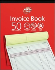 A4 Invoice Book 50 SET