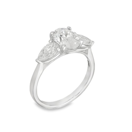 55ct white gold oval - gold, oval-cut