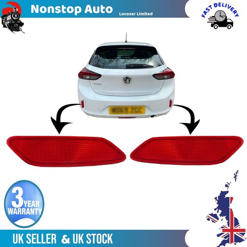 Rear side bumper reflector - bumper,