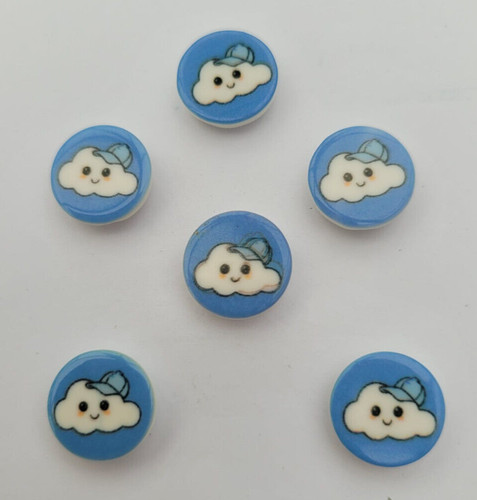 Baby buttons cloud 14mm - -,