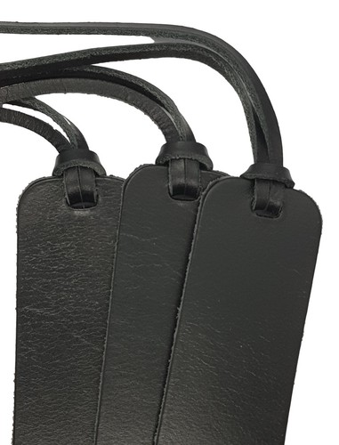 Leather bookmark jet - bookmark,