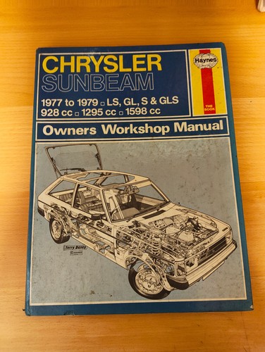 Chrysler sunbeam haynes owners - chrysler,