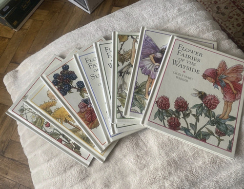 Vintage flower fairies - flower, by