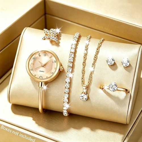 6pcs set fashion rhinestone - 6pcs/set,