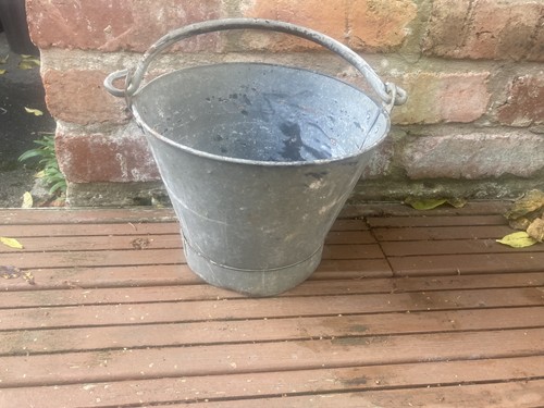 Vintage galvanised metal - vintage,