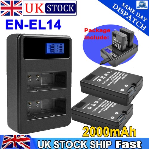 El14 battery lcd - en-el14,