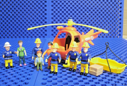 Bundle fireman sam figures - bundle,