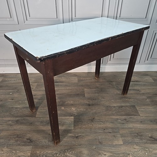 Antique kitchen prep table - prep,