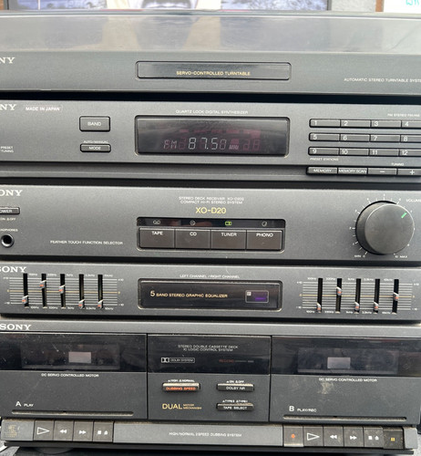 Sony d20 compact midi hifi - sony,