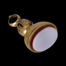 Antique georgian engraved gold - georgian,