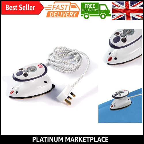 Mini steam iron with plug - steam,