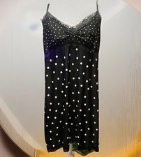 Black With White Polka dots