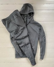 men's grey tracksuit Nike Air Max Therma-fit size-S
