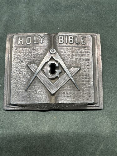 Holy bible silver freemasonry - silver,