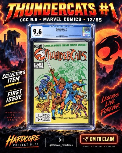 Thundercats cgc 6 - cgc, 1st