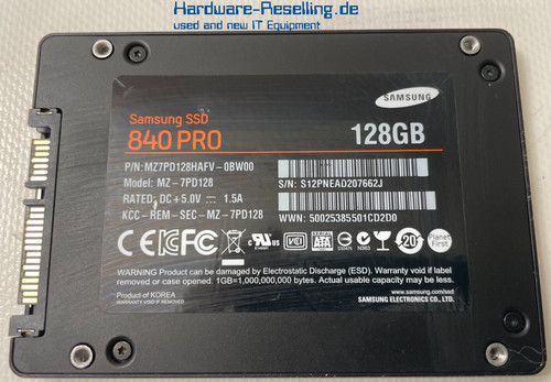Samsung ssd 840 pro 128gb - 840,