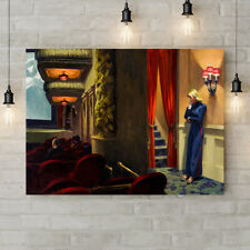New York Movie - Wall Art by Edward Hopper - Canvas Rolled Wall Art Print
