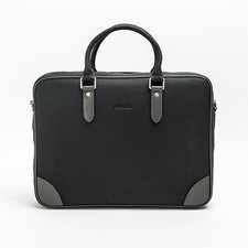 Prima Mela Genuine Leather Laptop Briefcase Handbag Shoulder Bag Messenger Bag