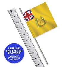British 1st Battalion of Foot Napoleonic Flag (Vinyl) 1:32 Scale Britains Style
