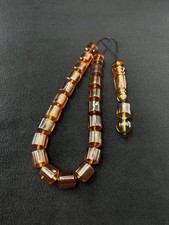 Greek Amber Worry Beads