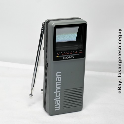 1986 sony watchman 10a - watchman, fd-10a