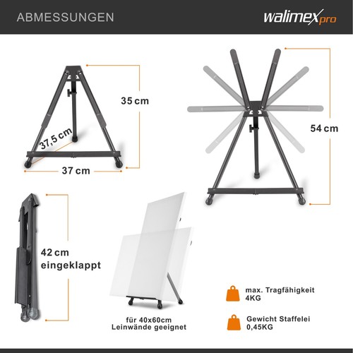 Walimex pro aluminium table - pro,
