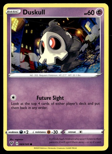 Duskull 069 185 common vivid - 069/185,