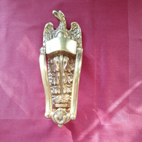 Solid brass door - door, eagle