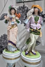 Pair Of German Vintage Meissen